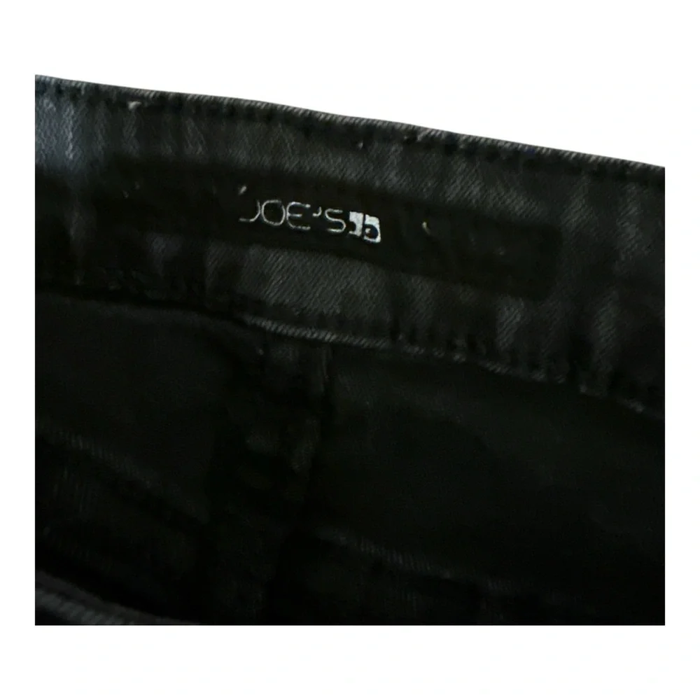Joe's Jeans Black Distressed Ankle Jeans - Picture 4 of 5